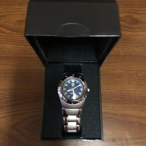 Ferrari quartz watch - navy, dial