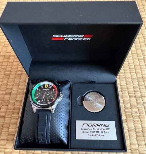 Ferrari watch black red - watch, dial
