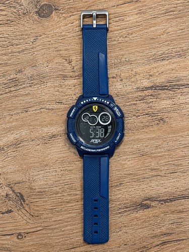 Ferrari scuderia blue watch - scuderia,